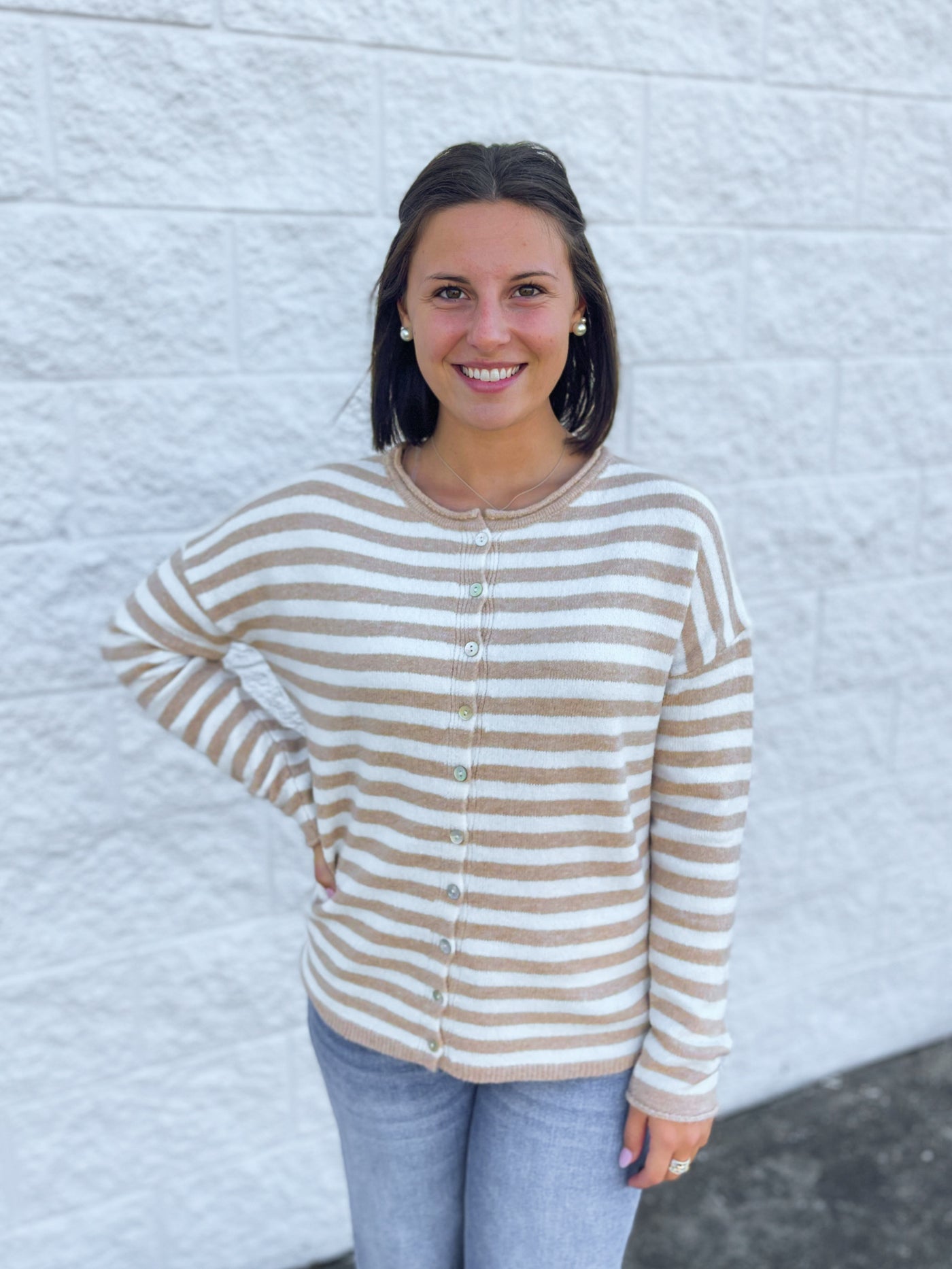 Taupe Gayla Cardigan