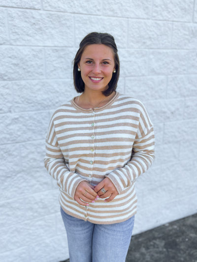 Taupe Gayla Cardigan