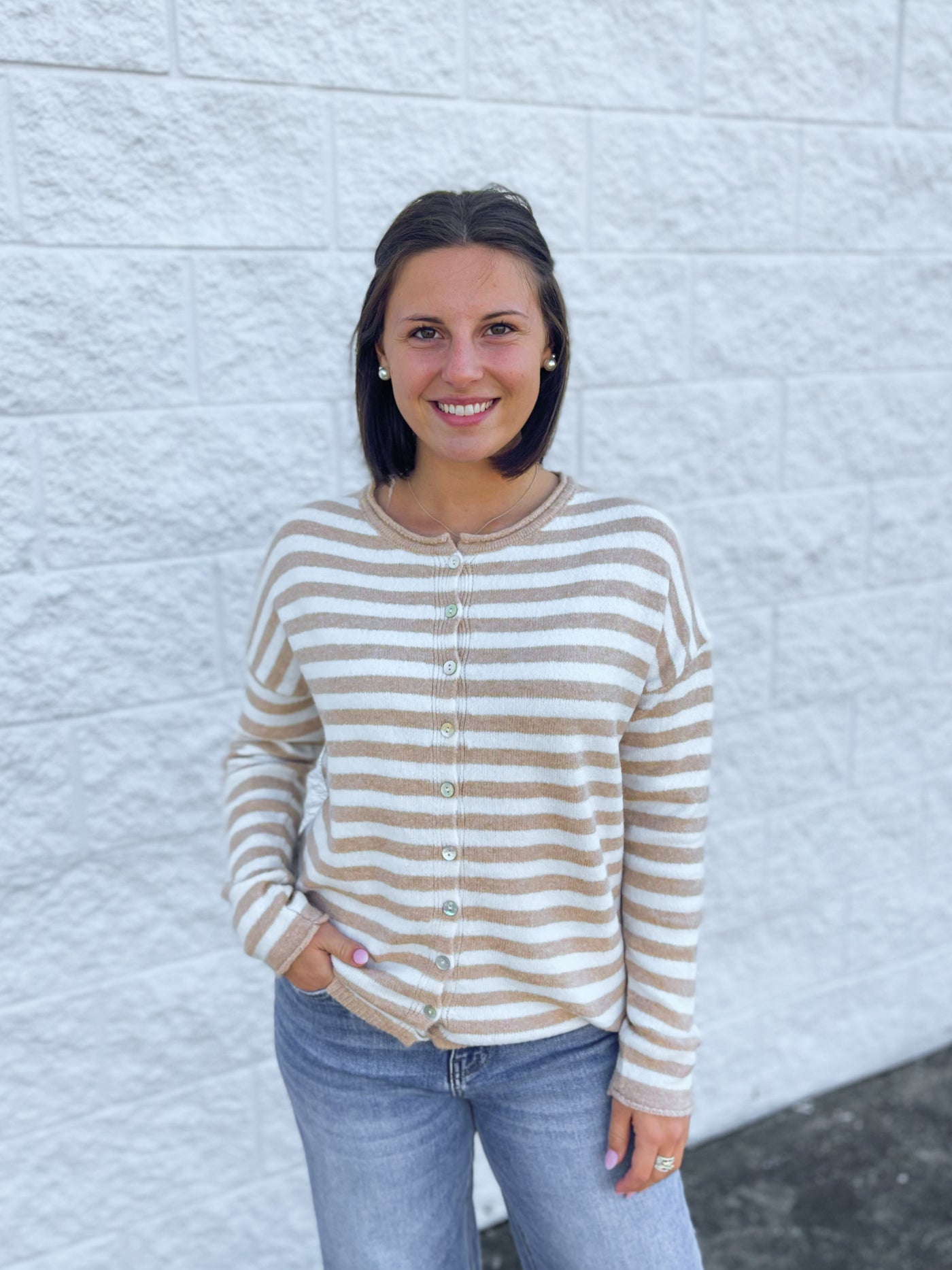 Taupe Gayla Cardigan