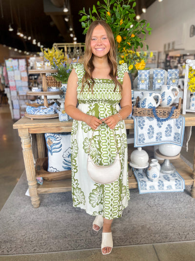 Sage Mix Sallie Dress
