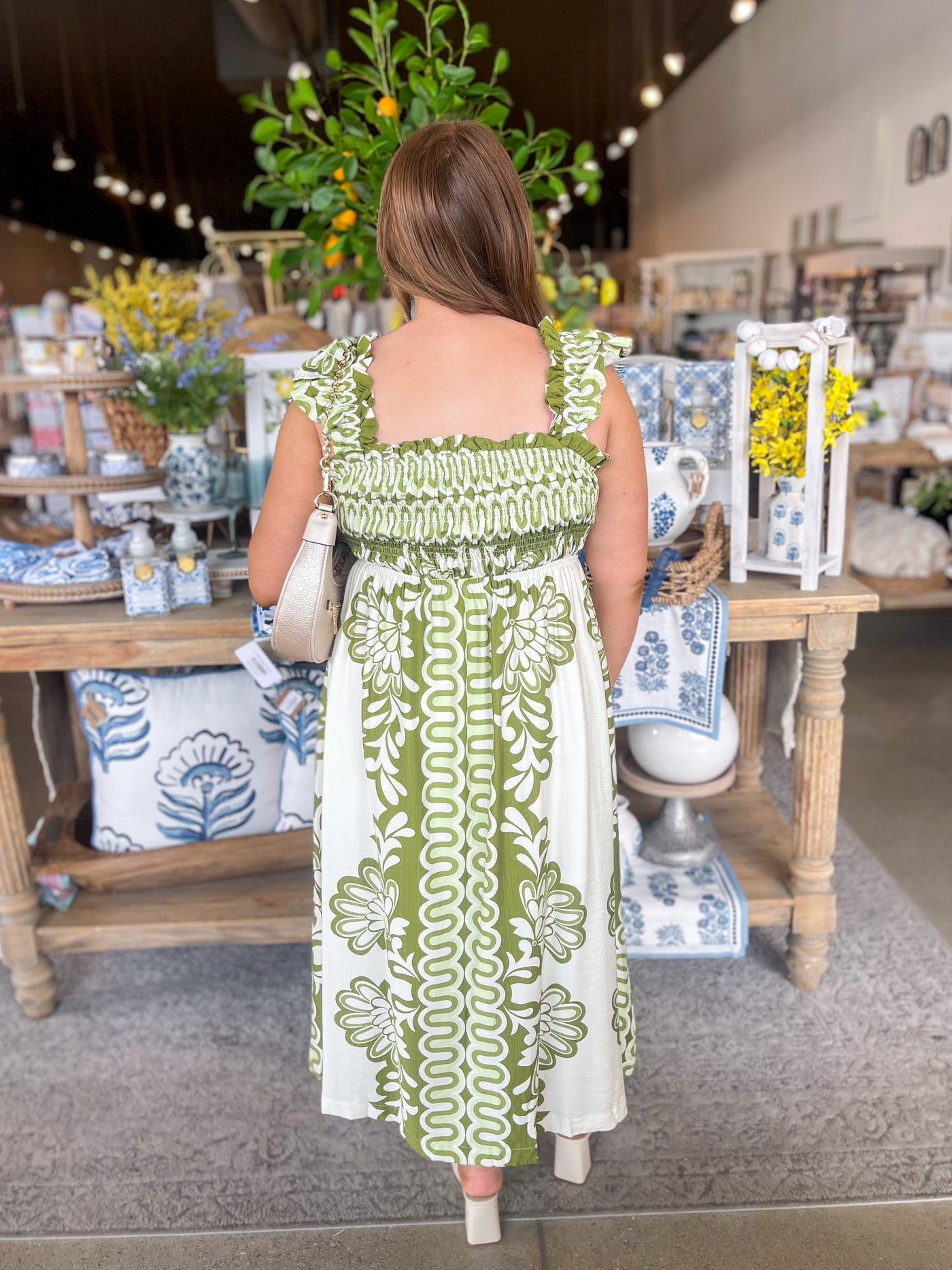 Sage Mix Sallie Dress