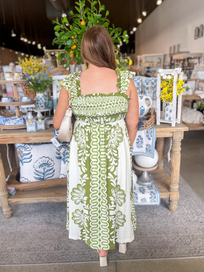 Sage Mix Sallie Dress