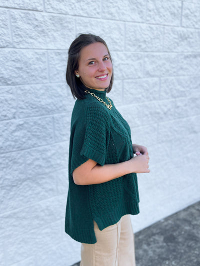 Claude Cable Knit Sweater One Size