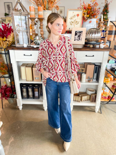 Umgee Wine Carol Top