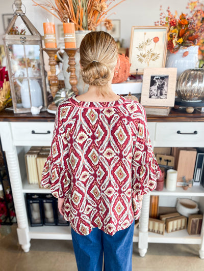 Umgee Wine Carol Top