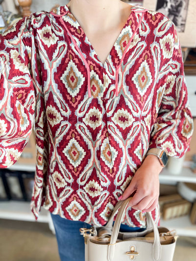 Umgee Wine Carol Top