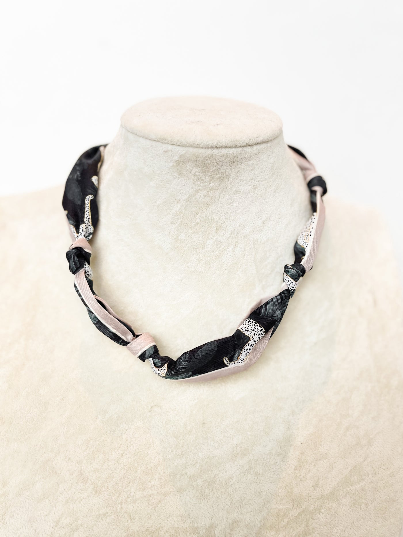 Yates Printed Scarf Necklace