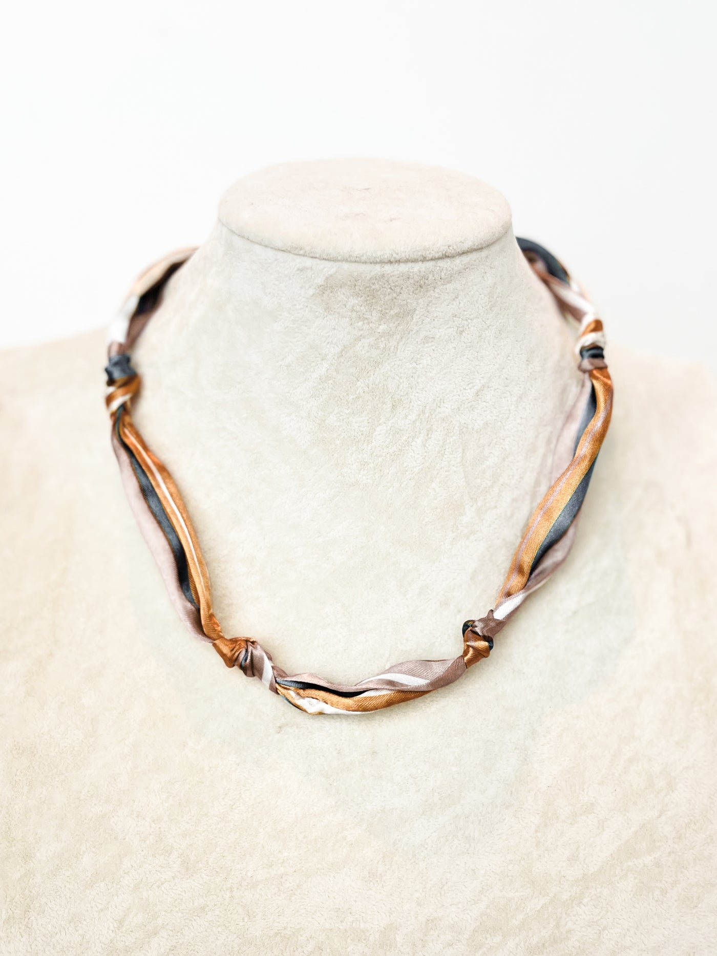 Yates Printed Scarf Necklace