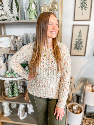 Oatmeal Popcorn Tori Sweater