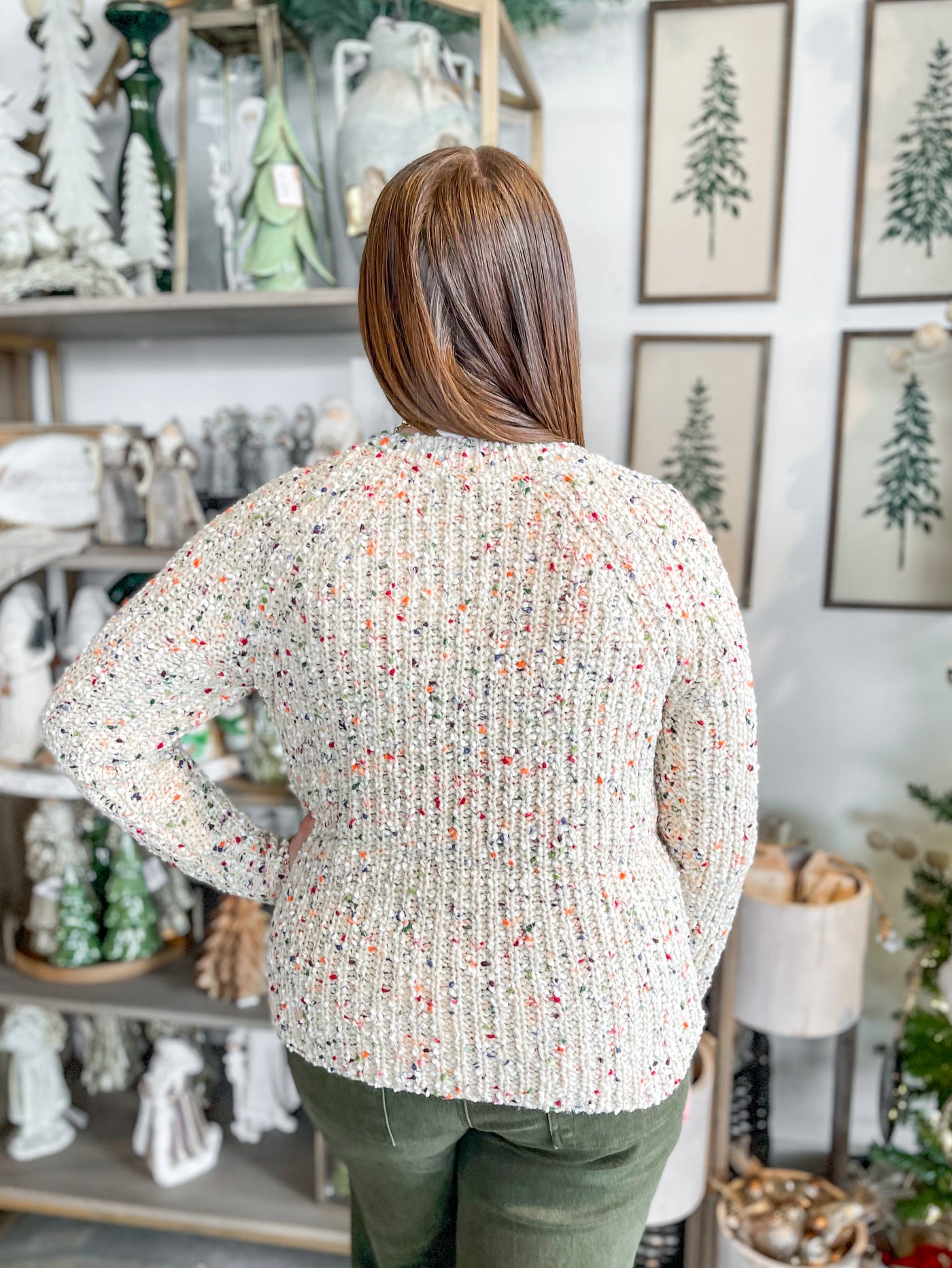 Oatmeal Popcorn Tori Sweater