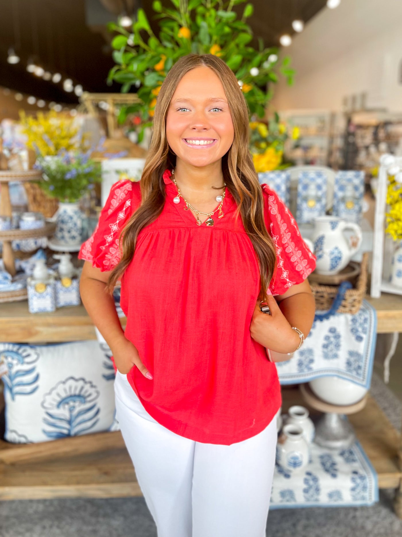 Umgee Coral Renea Top