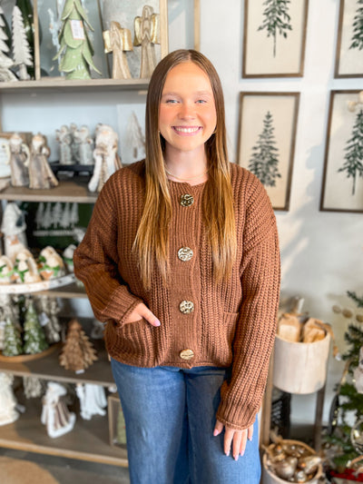 Jodifl Mocha Cardigan