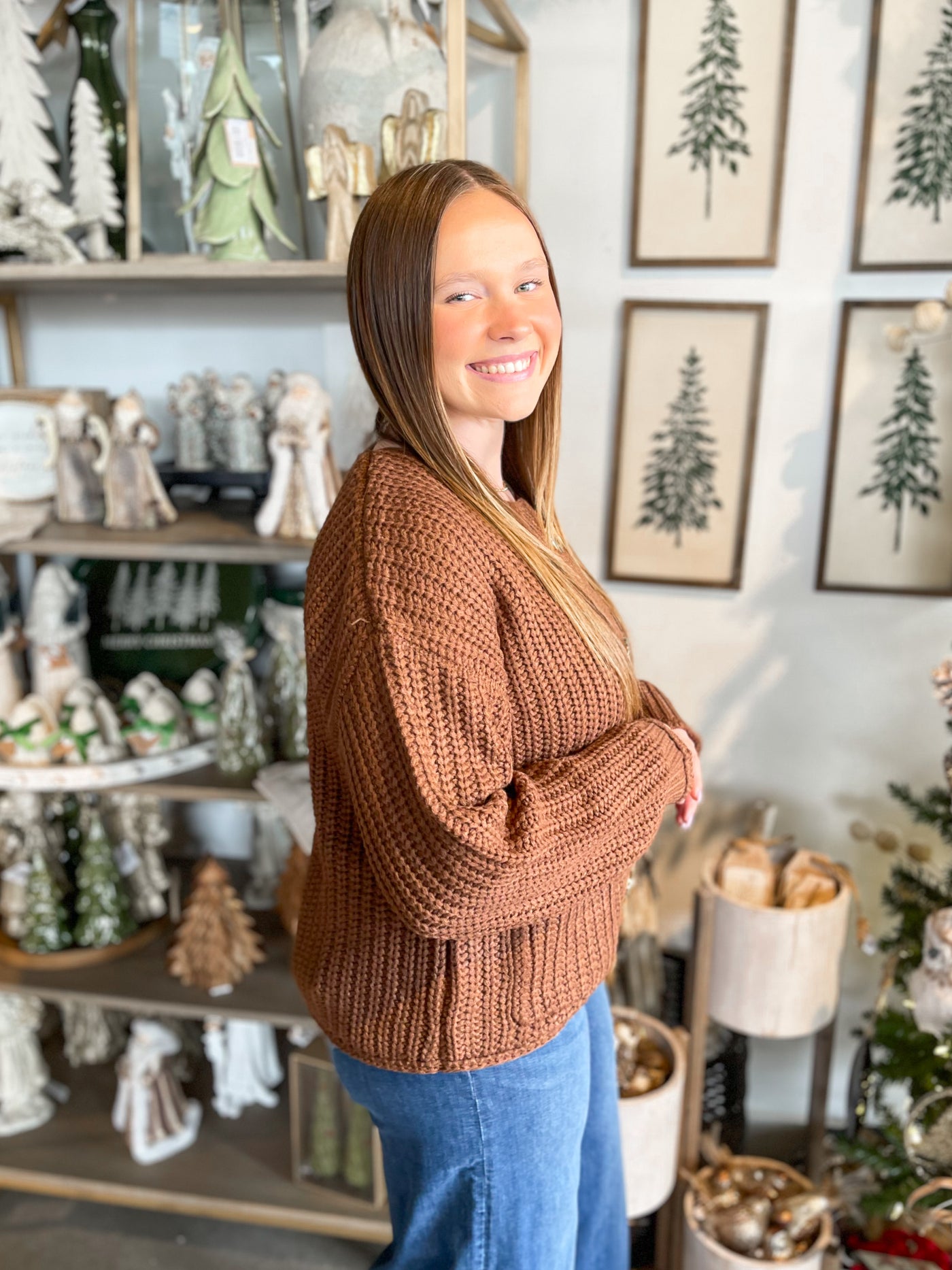 Jodifl Mocha Cardigan