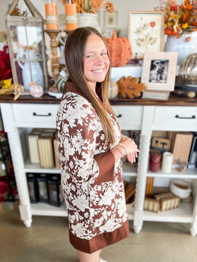 Entro Brown Melanie Dress