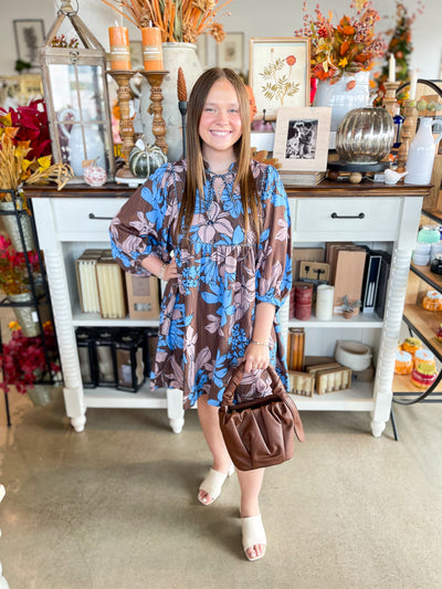 Jodifl Brown Emma Dress