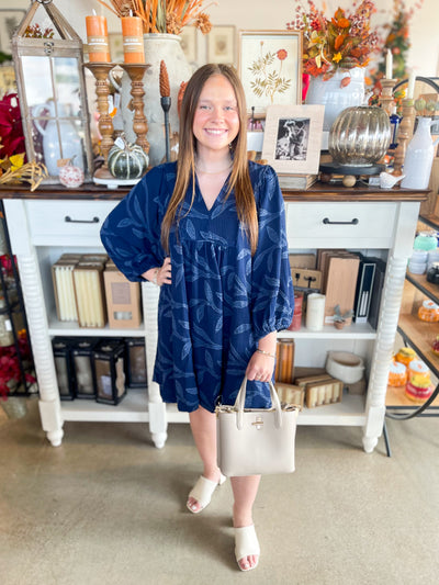 Umgee Navy Clark Dress