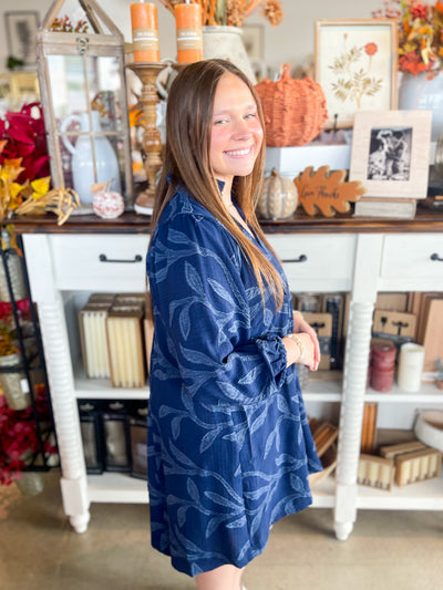 Umgee Navy Clark Dress
