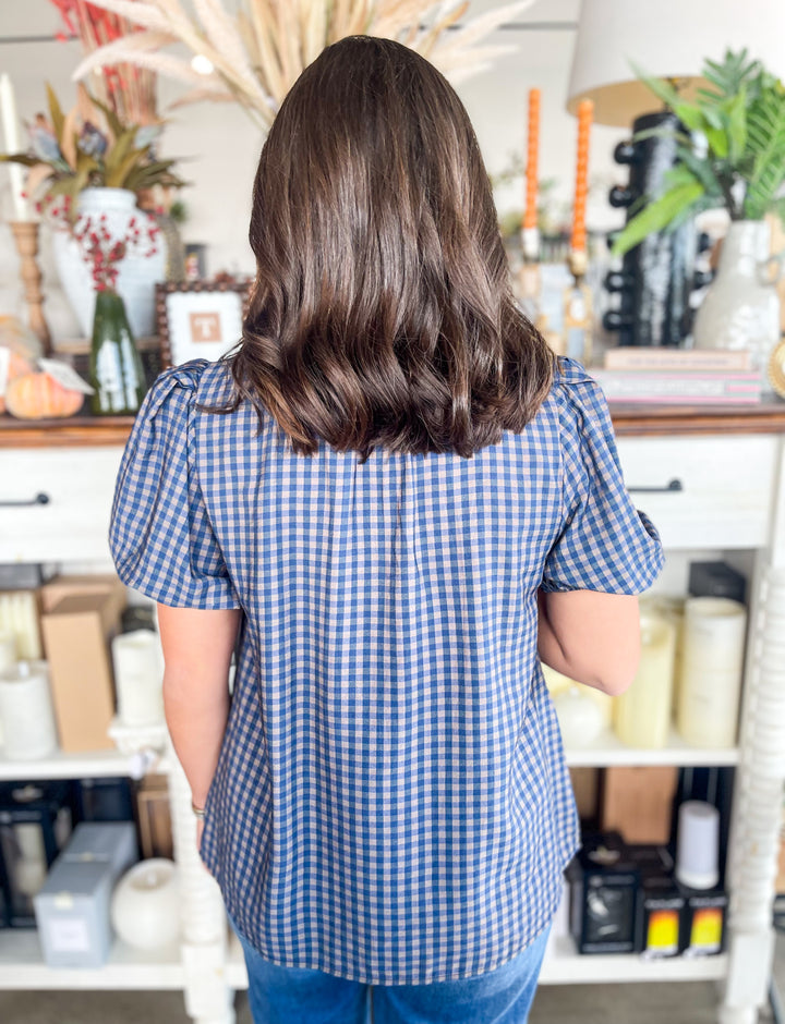 Entro Navy Emma Top – Kenzie Parker