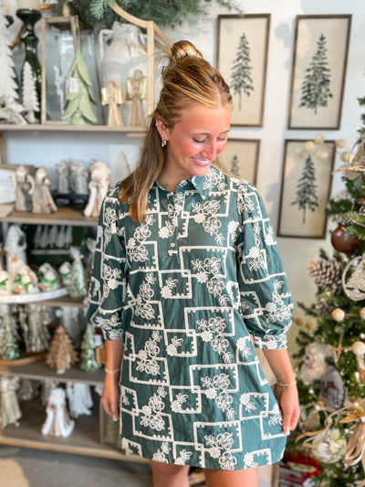 Jodifl Green Phoenix Dress