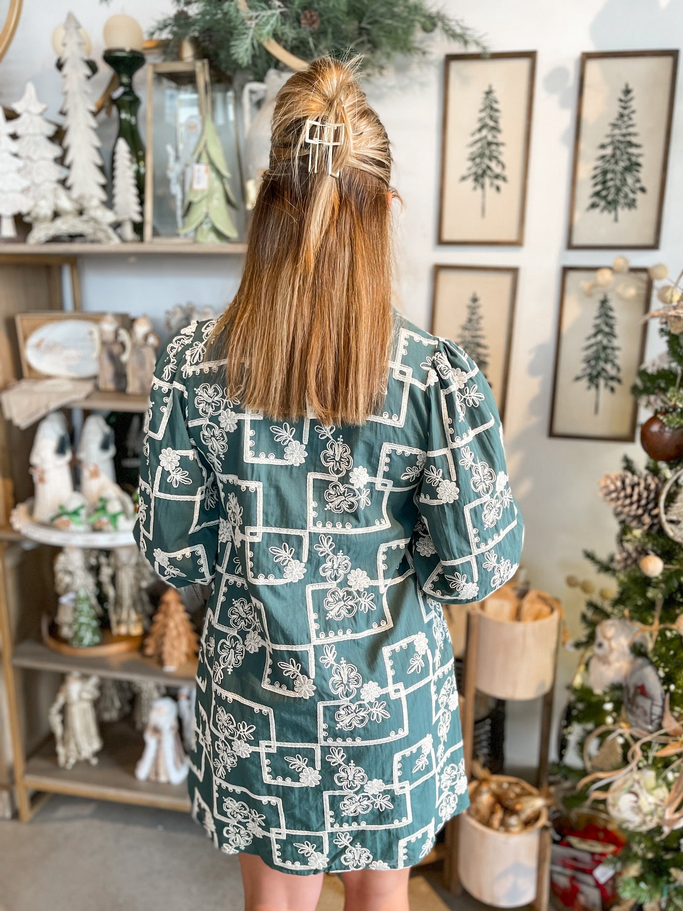 Jodifl Green Phoenix Dress