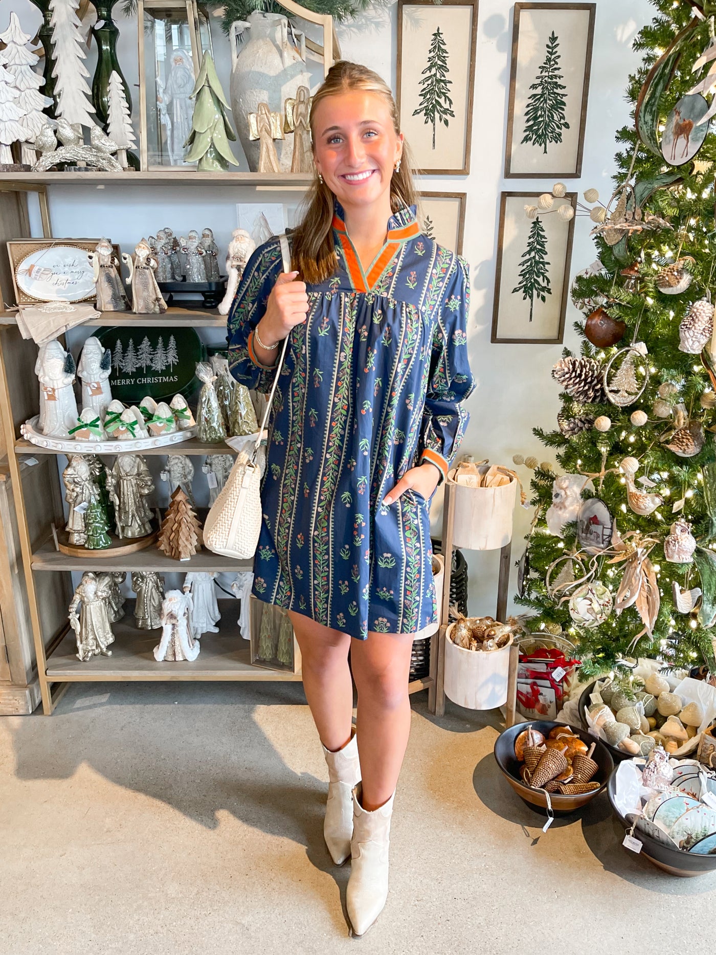 Jodifl Navy Jordan Dress