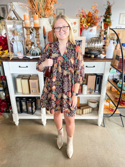 Umgee Brown Mia Dress