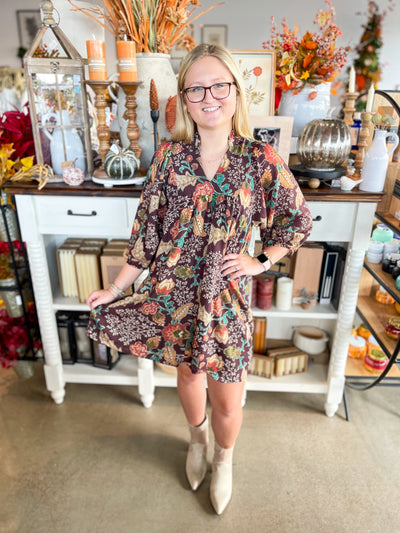 Umgee Brown Mia Dress