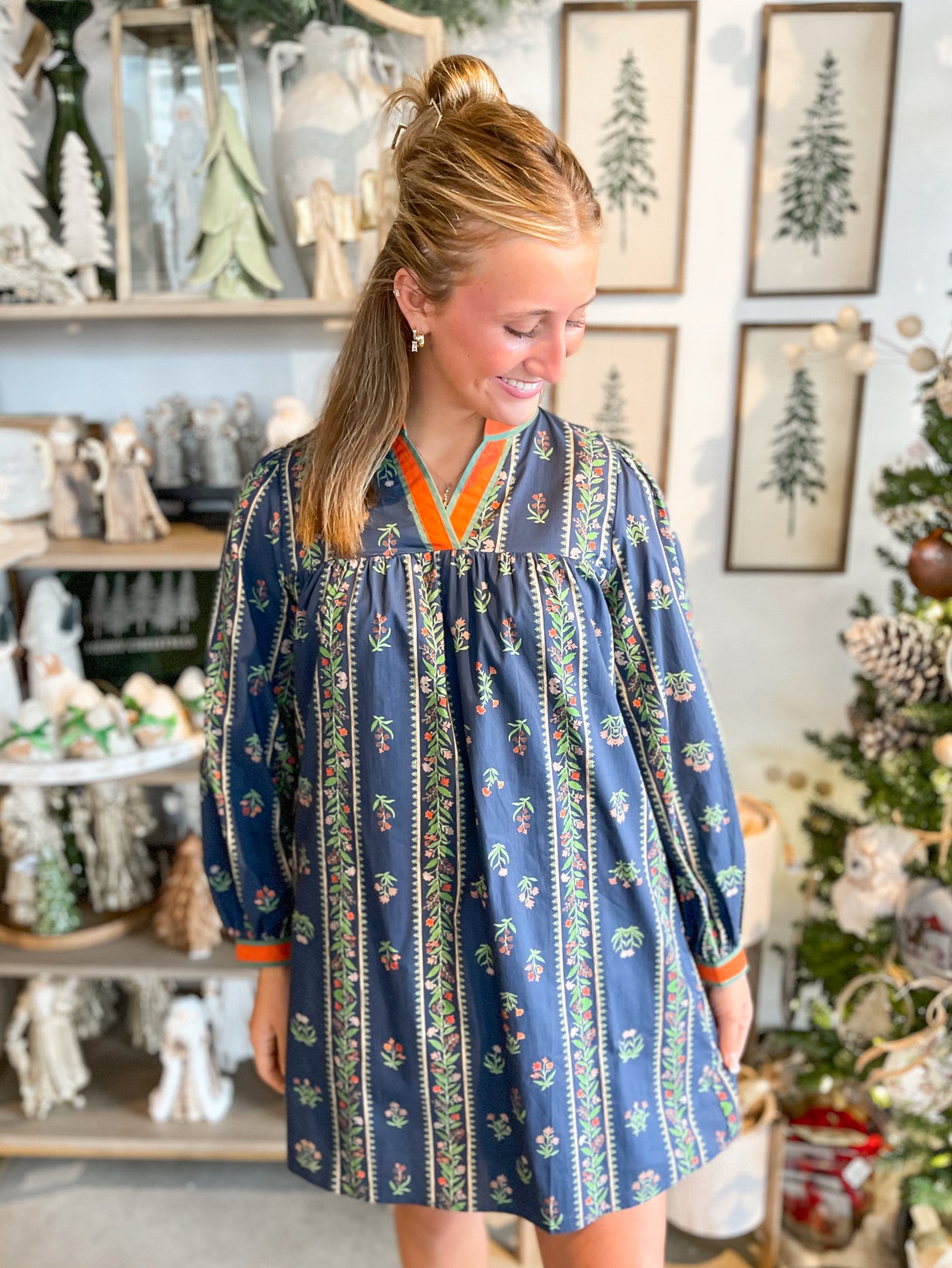 Jodifl Navy Jordan Dress