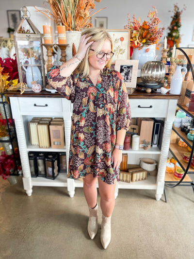 Umgee Brown Mia Dress