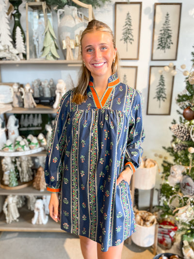 Jodifl Navy Jordan Dress