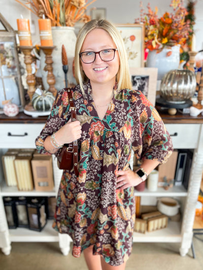 Umgee Brown Mia Dress