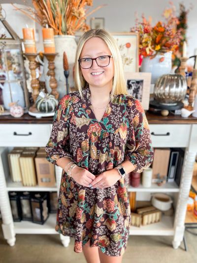 Umgee Brown Mia Dress