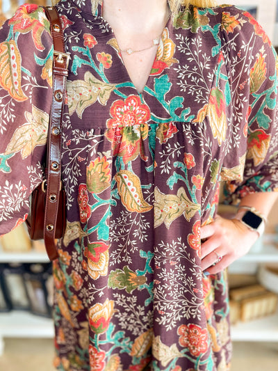 Umgee Brown Mia Dress
