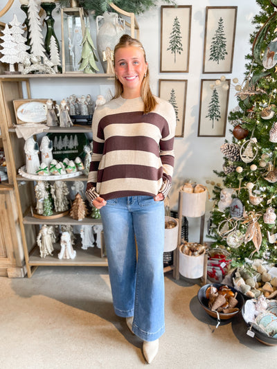 Chocolate Turner Sweater