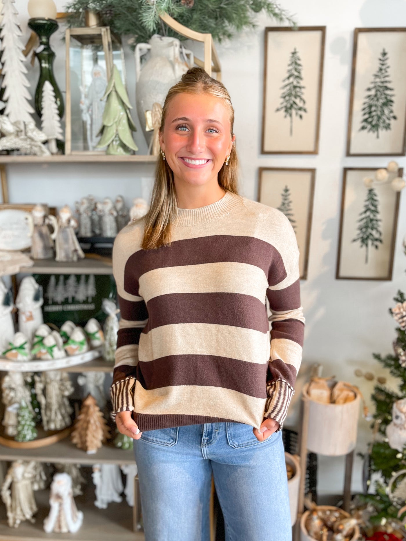 Chocolate Turner Sweater