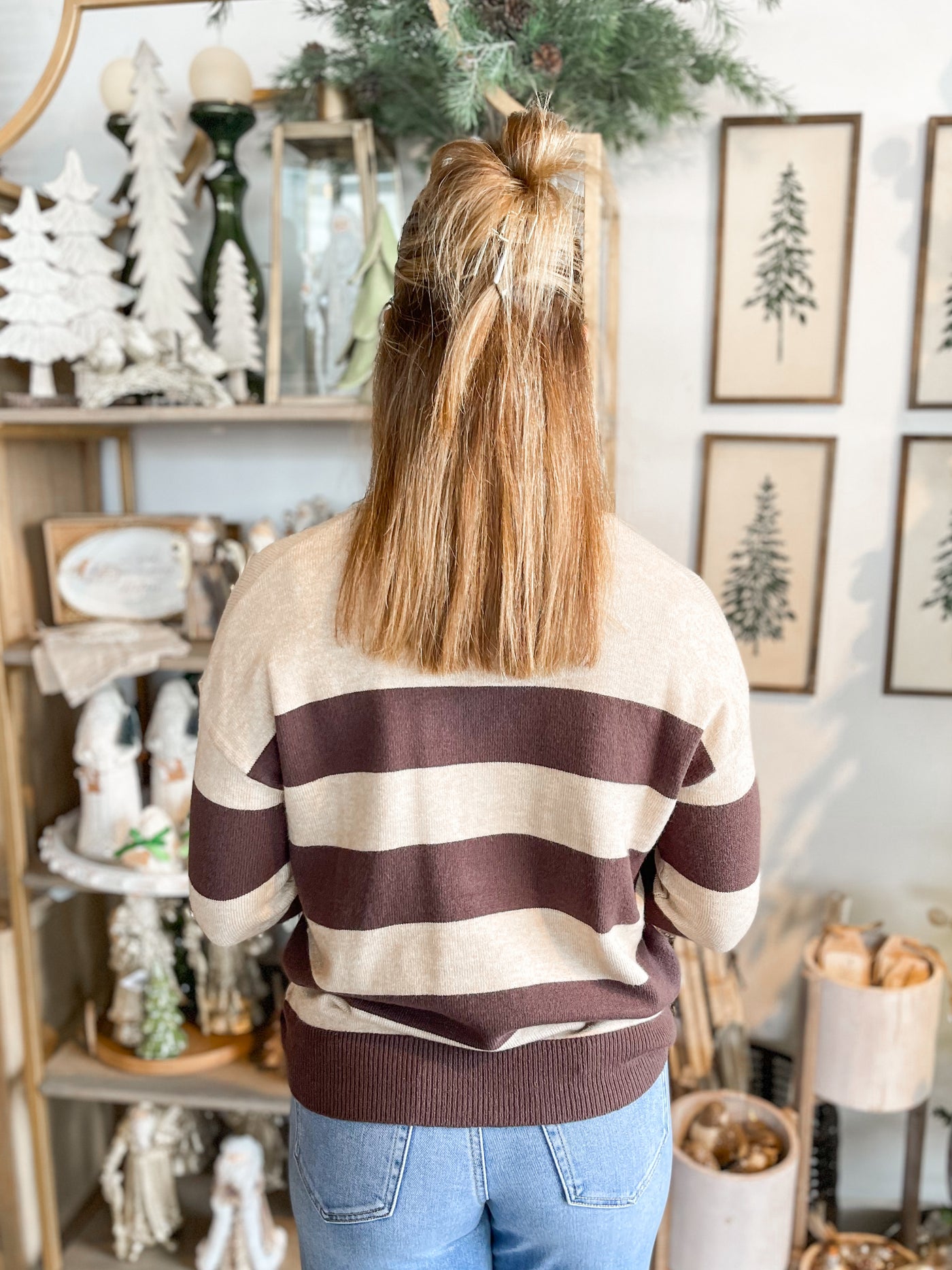 Chocolate Turner Sweater