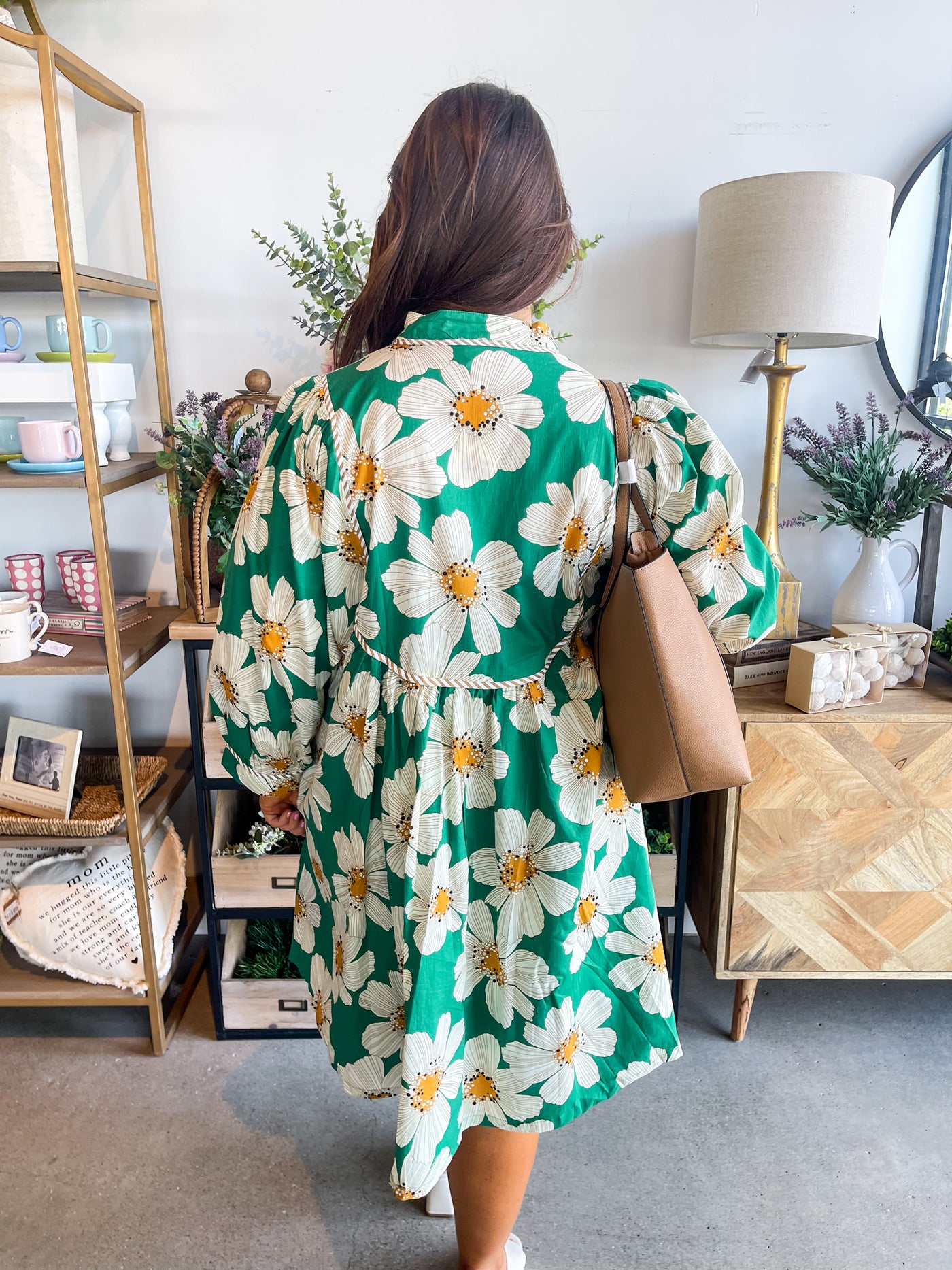 Entro Green Easley Dress