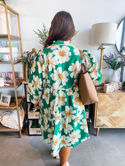Entro Green Easley Dress
