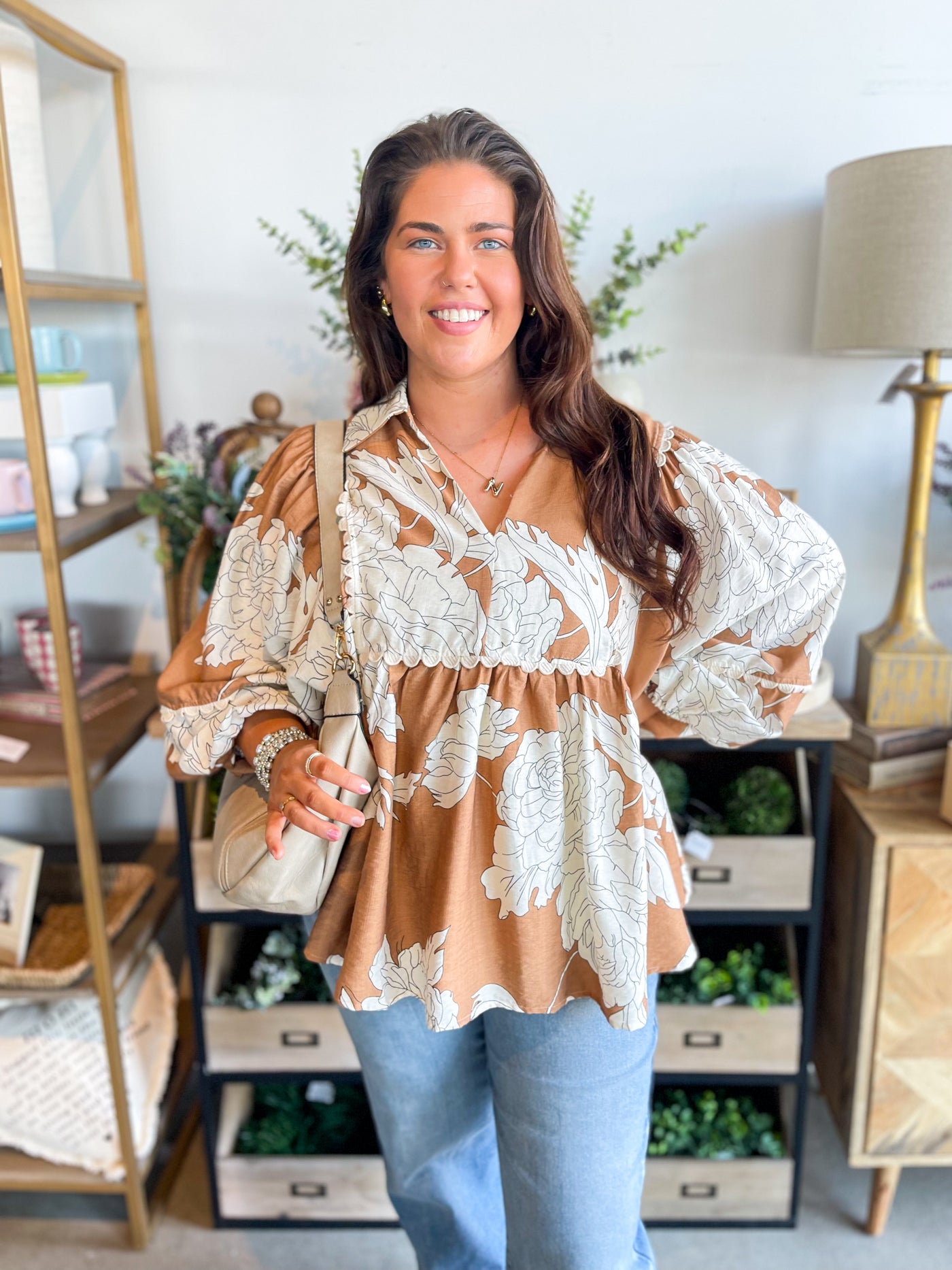 Entro Camel Murphy Top