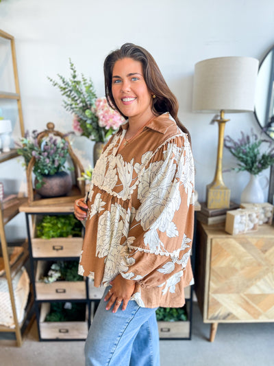 Entro Camel Murphy Top