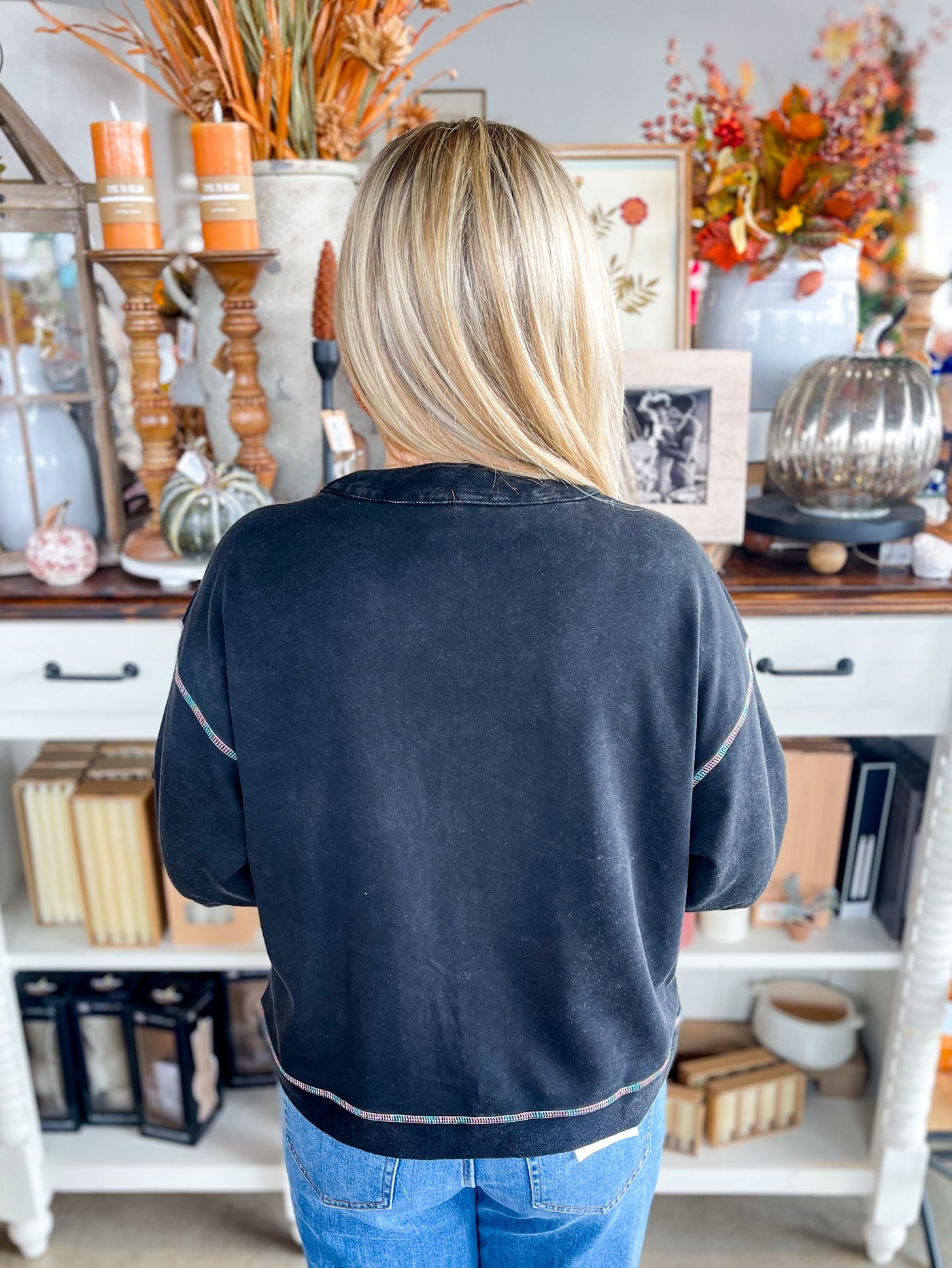 Jodifl Black Amie Top