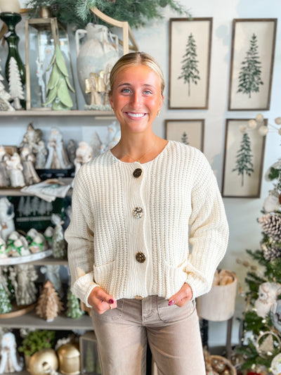 Jodifl Ivory Cardigan