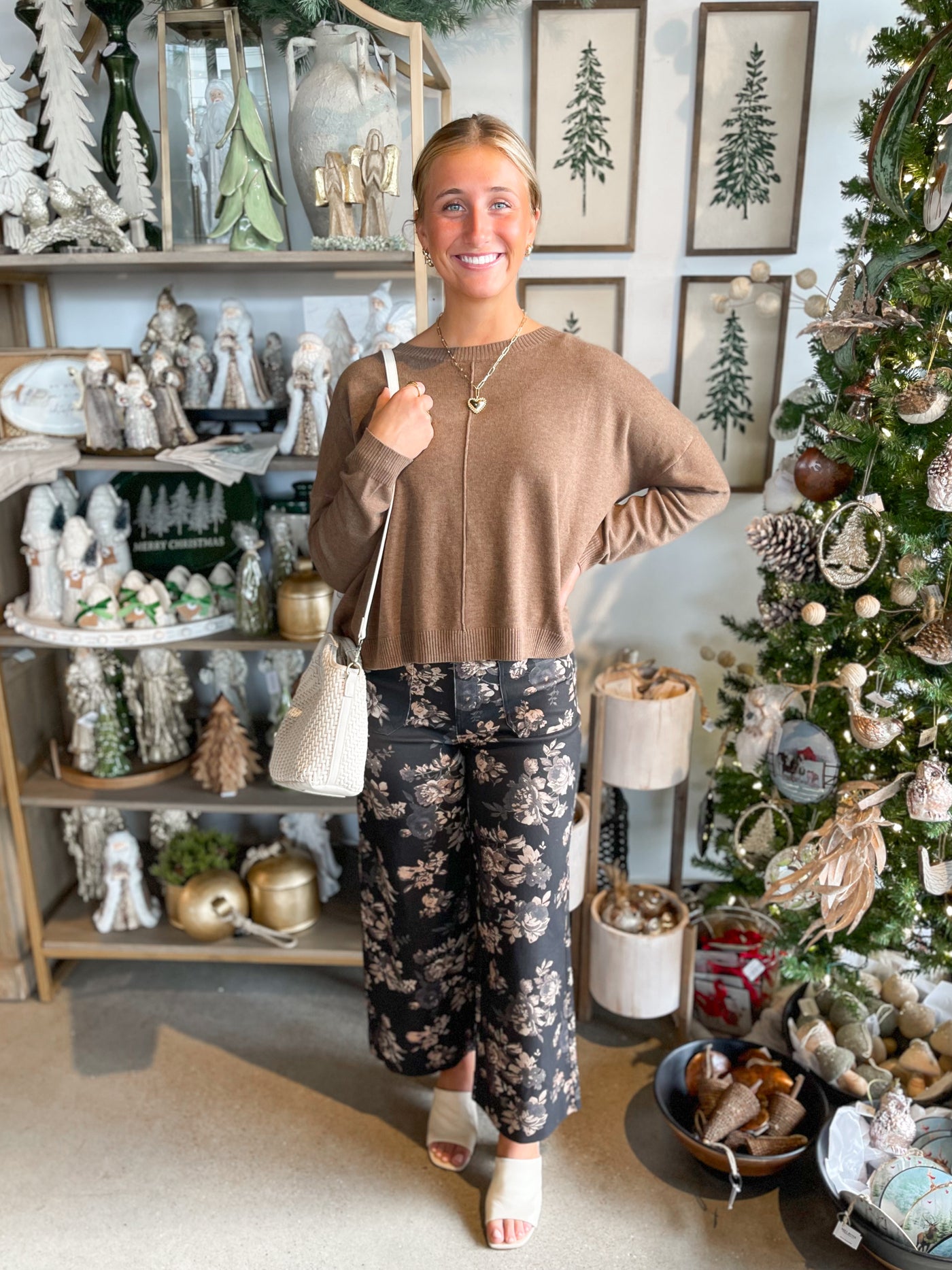 Brown Sugar Rhonda Sweater