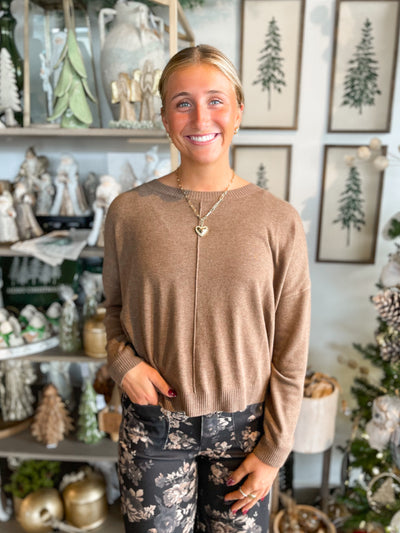 Brown Sugar Rhonda Sweater