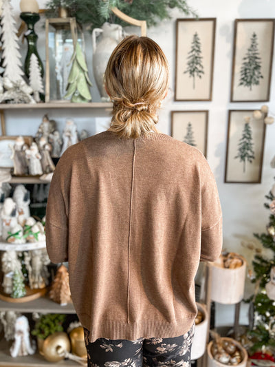 Brown Sugar Rhonda Sweater
