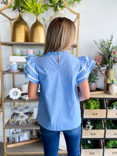 Jodifl Blue Celista Top