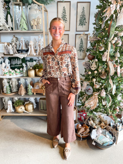 Jodifl Brown Haden Pants