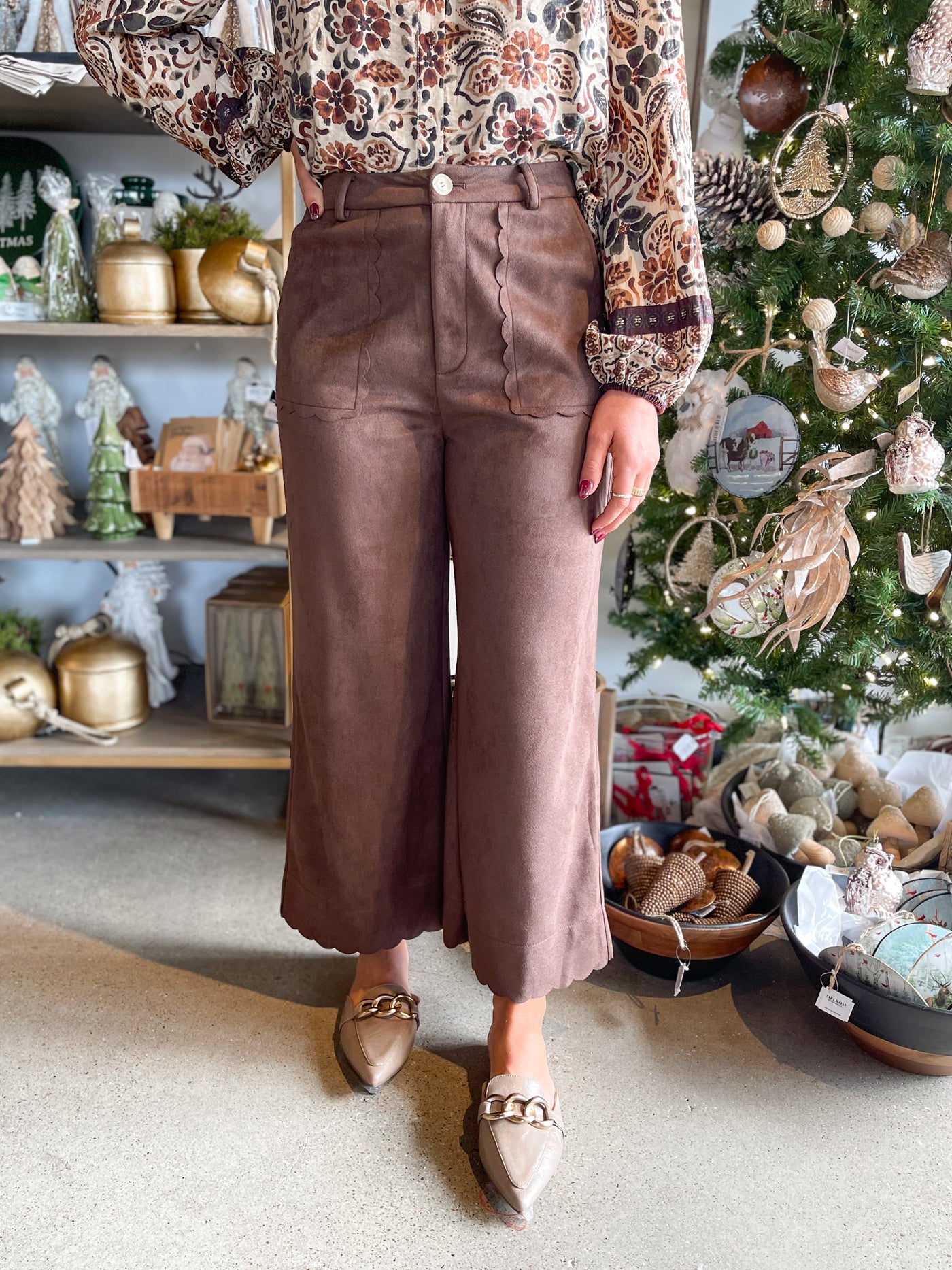 Jodifl Brown Haden Pants