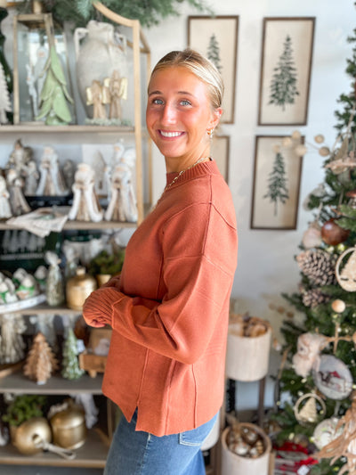 Copper Sara Sweater