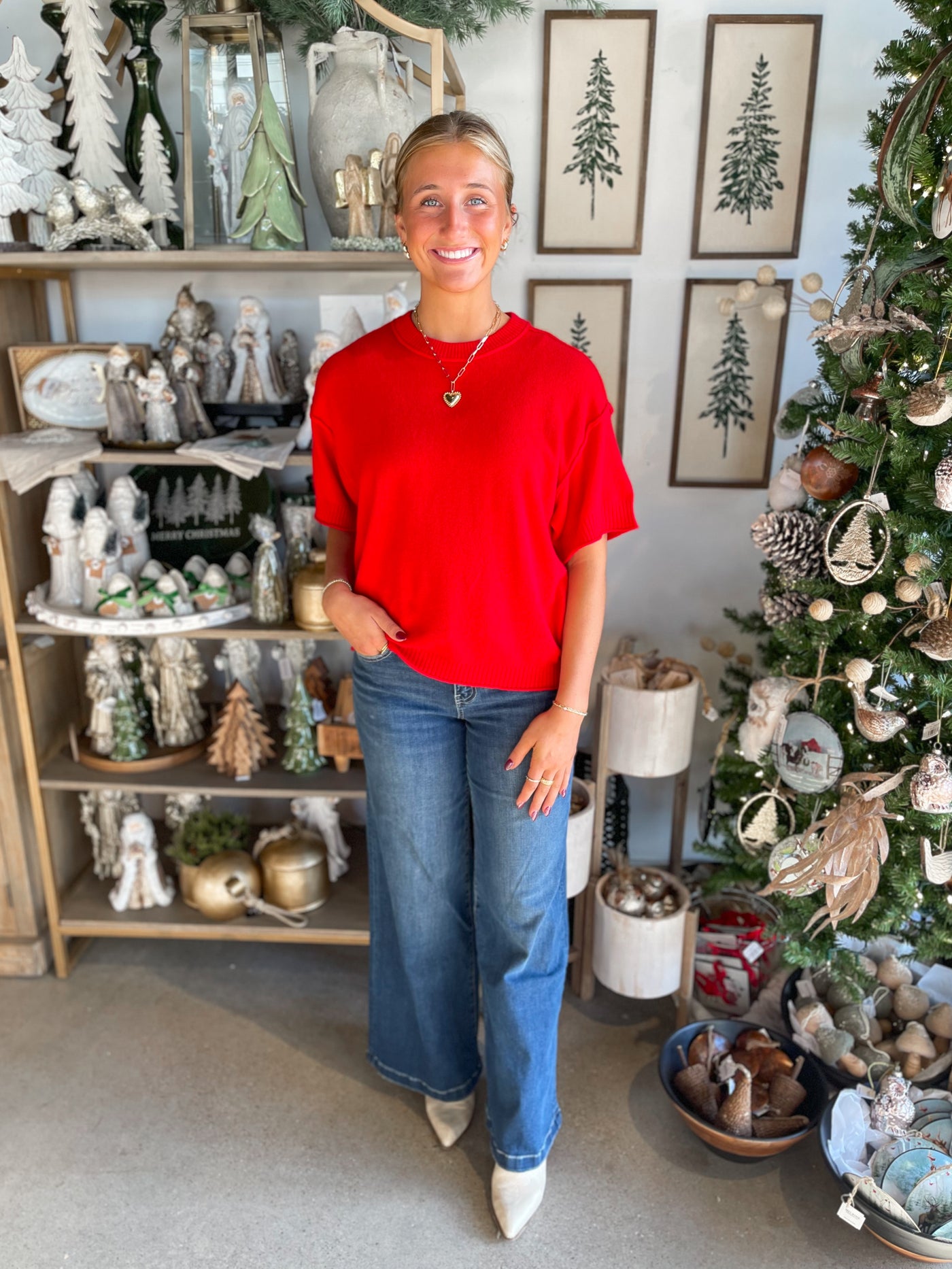 Jodifl Red Patricia Sweater